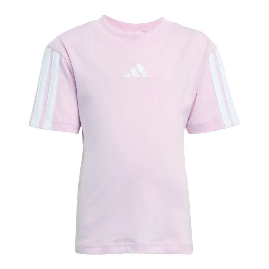 Imagen 1 de 4 de Conjunto adidas Remera Essentials Niños-ROSA/BLANCO