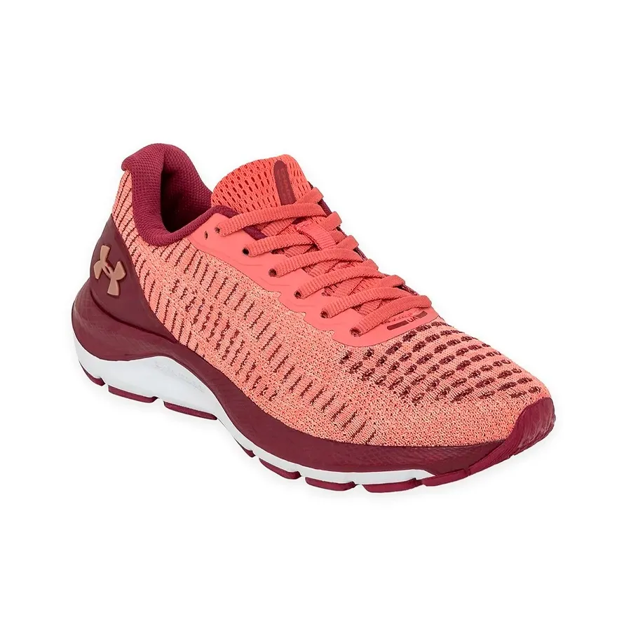 Imagen 2 de 5 de Zapatillas Under Armour Charged Skyline 3 Lam-ROSA/BORDO