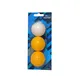 pelota-marfed-set-3-ping-pong-BLANCO/NARANJA