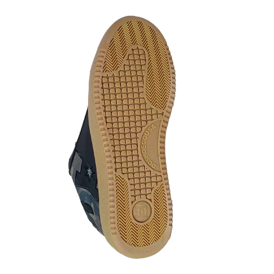 Imagen 3 de 4 de Zapatillas Dc Court Graffik Ss-NEGRO/VERDE MILITAR