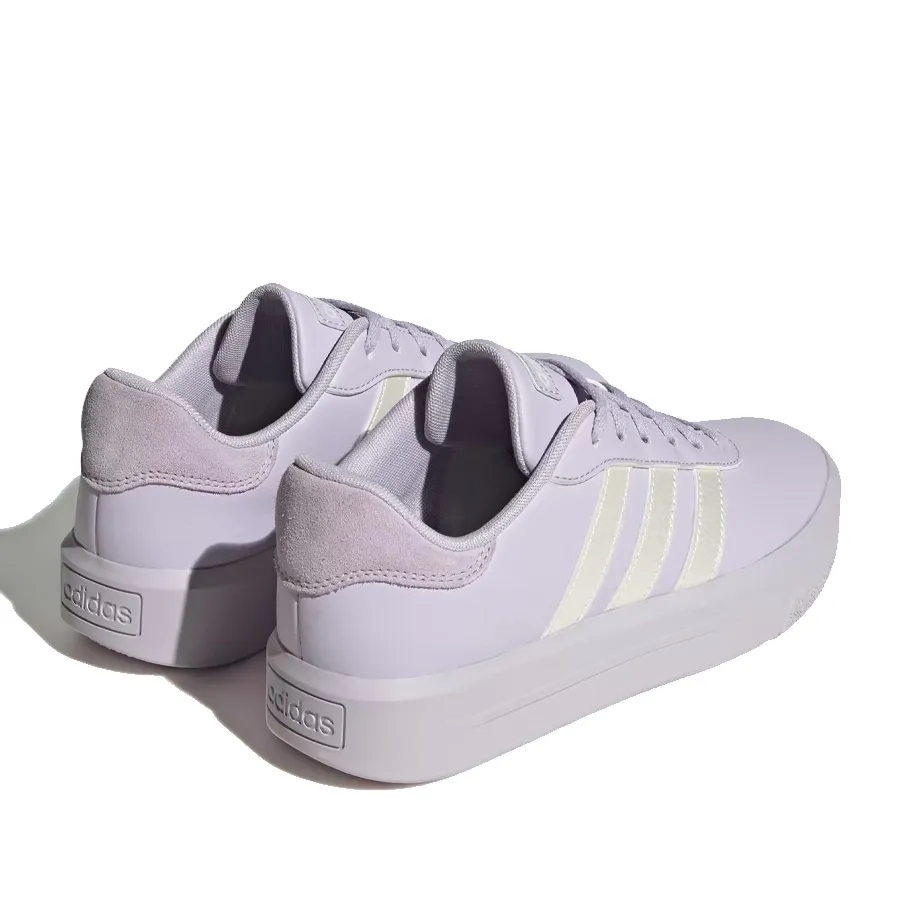 Imagen 3 de 8 de Zapatillas adidas Court Platform-LILA/PLATA