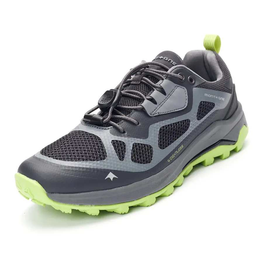 Imagen 1 de 5 de Zapatillas Montagne Weightless-GRAFITO/VERDE