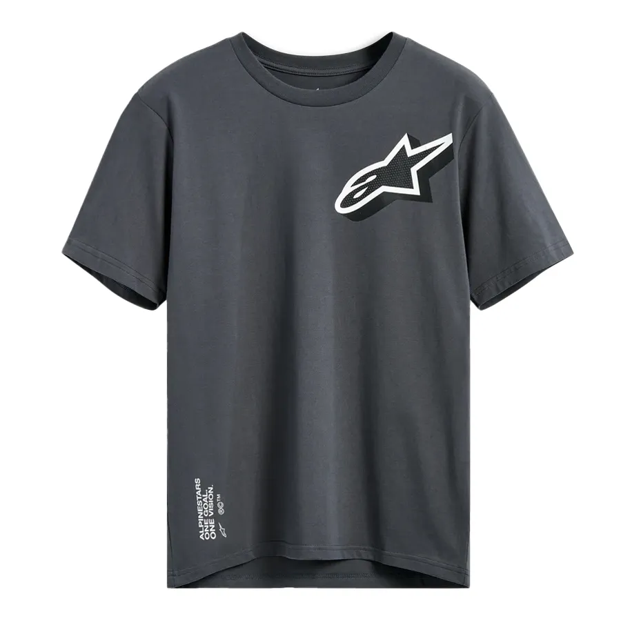Imagen 2 de 4 de Remera Alpinestars Shaded CSF Short Sleeve-GRAFITO