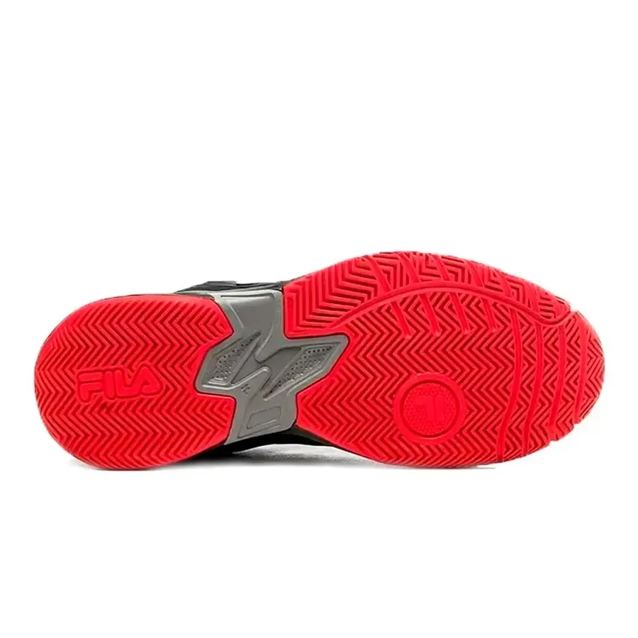 Imagen 4 de 5 de Zapatillas Fila Float Acer-NEGRO/GRIS/ROJO