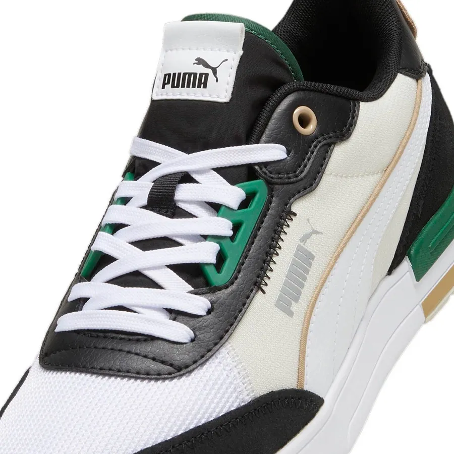 Imagen 4 de 6 de Zapatillas Puma R22-BLANCO/NEGRO/CREMA