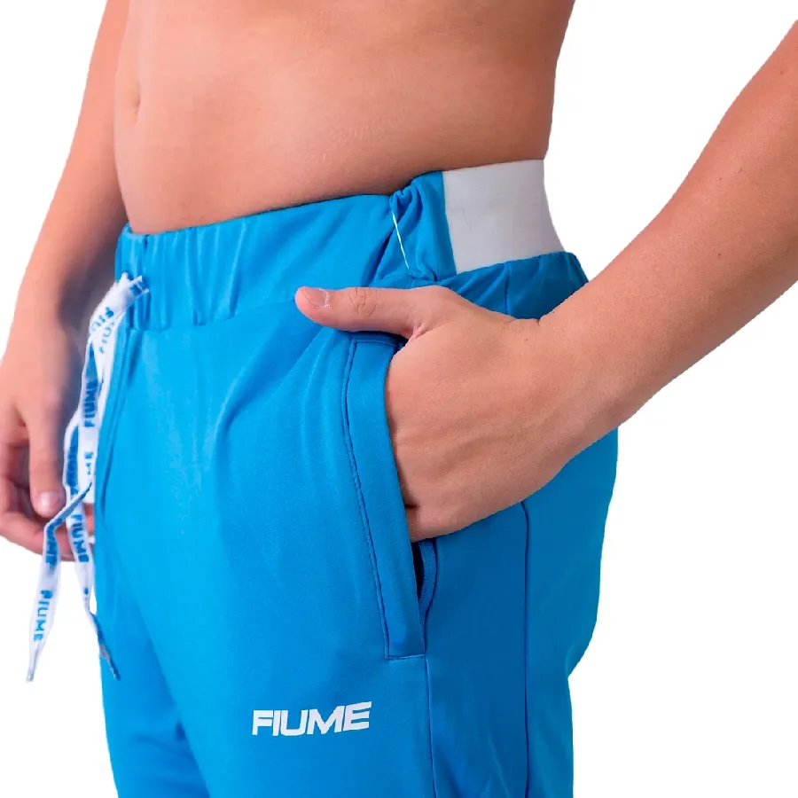 Imagen 2 de 4 de Pantalón Fiume Sport Training Competition Godoy Cruz 25-AZUL/BLANCO