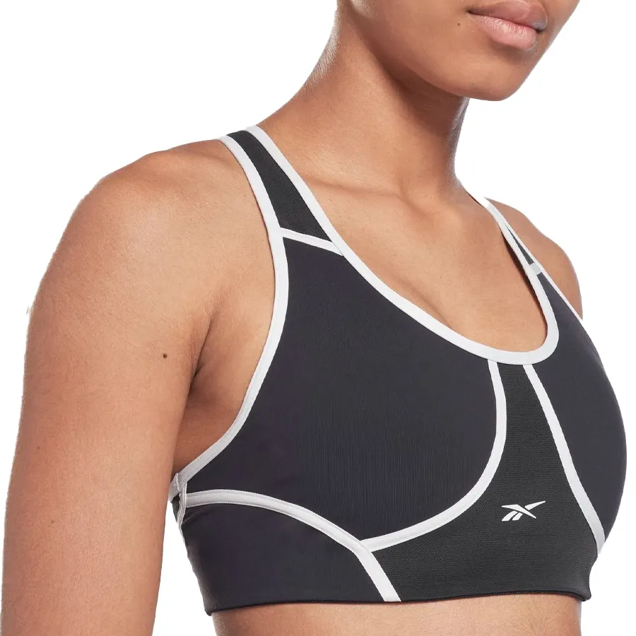 Imagen 3 de 6 de Top Reebok Lux Racer-NEGRO/BLANCO