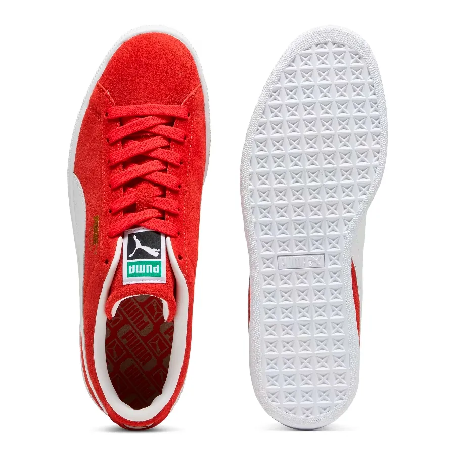 Imagen 4 de 5 de Zapatillas Puma Suede Classic Adp-ROJO/BLANCO