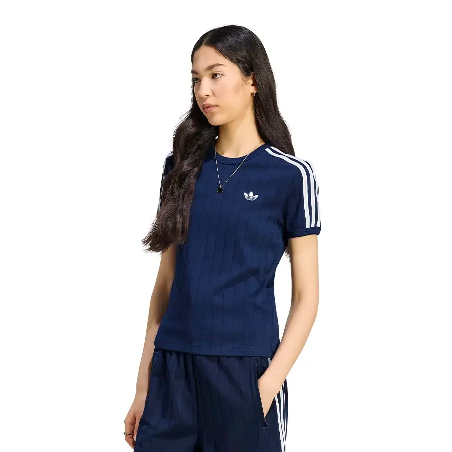 Imagen 0 de 5 de Remera adidas originals Pinstripe-MARINO/BLANCO