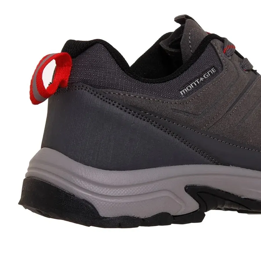 Imagen 5 de 8 de Zapatillas Montagne City Outdoor Havel 22-GRAFITO/ROJO