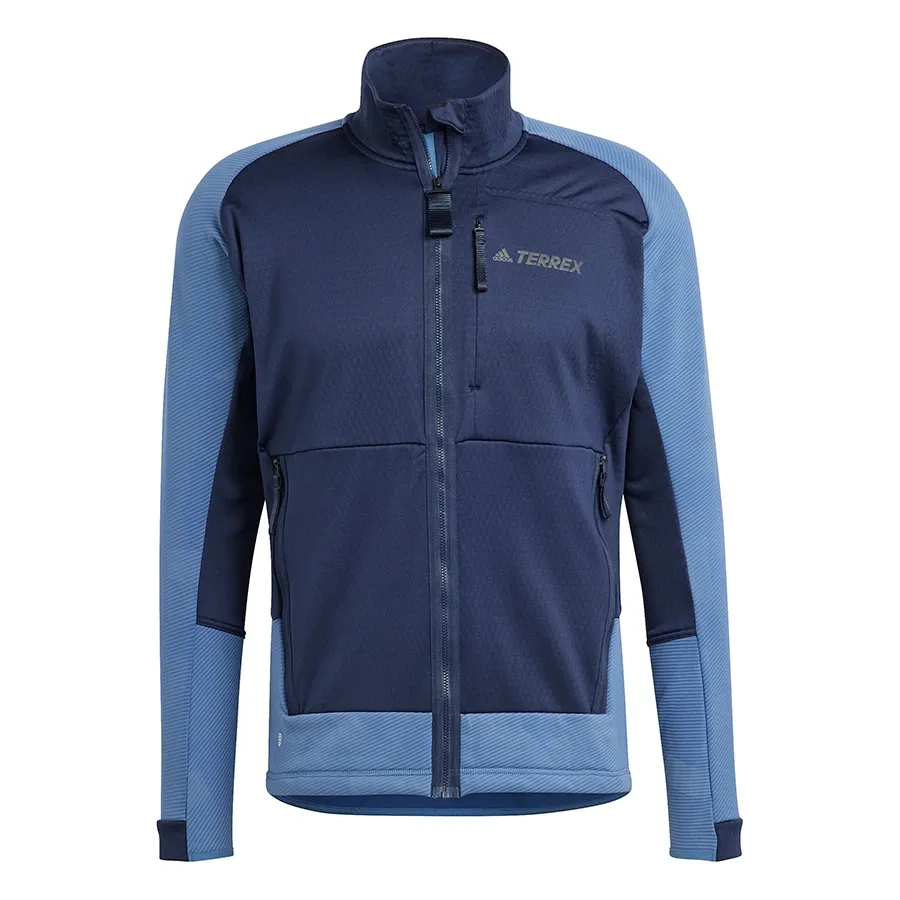 Imagen 0 de 6 de Campera adidas Terrex Tech Flooce-MARINO/CELESTE