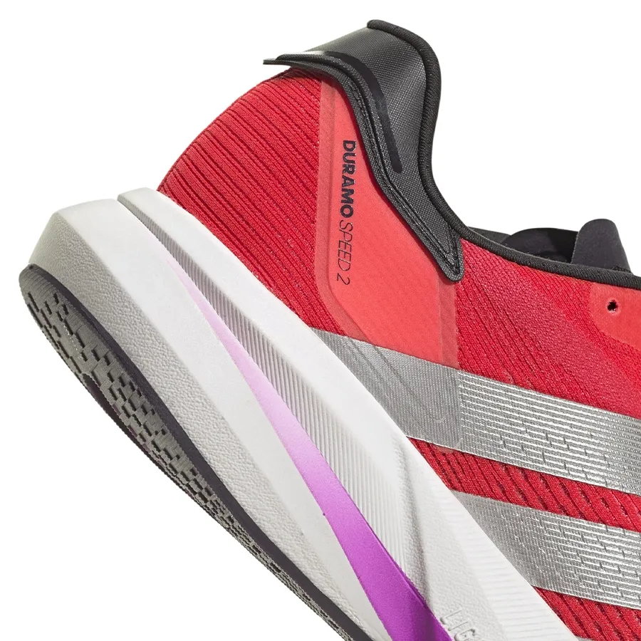 Imagen 6 de 7 de Zapatillas adidas Duramo Speed 2-ROJO/NEGRO