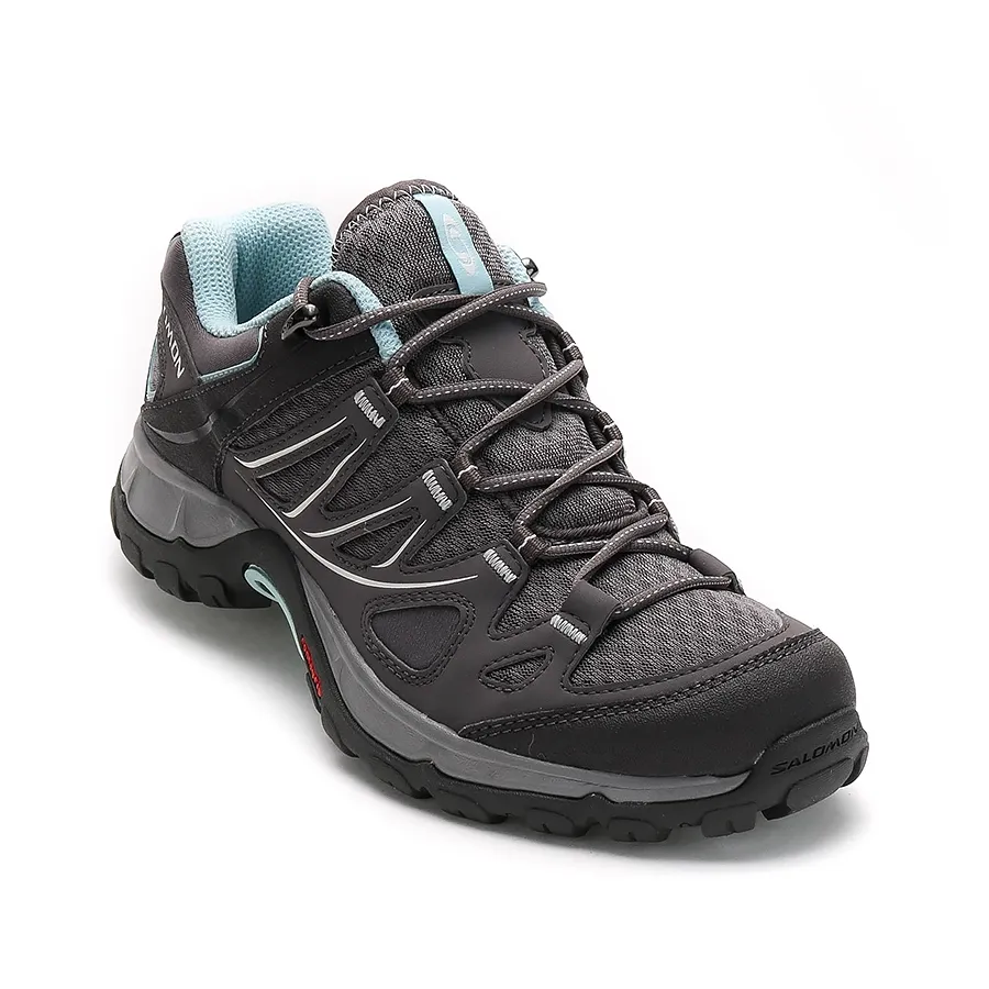 Imagen 2 de 4 de Zapatillas Salomon Ellipse Aero-GRIS/VERDE AGUA