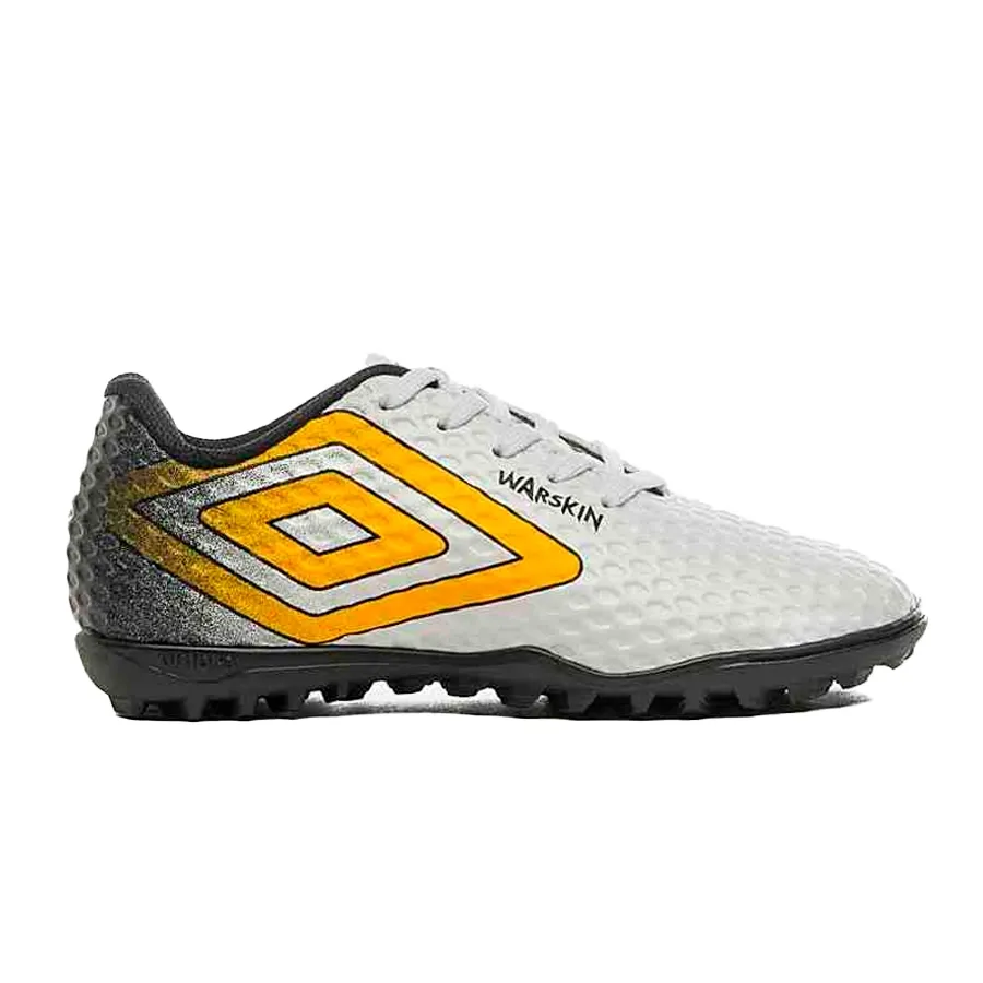 Imagen 0 de 5 de Botines Umbro Warskin Jr-BLANCO/AMARILLO/NEGRO