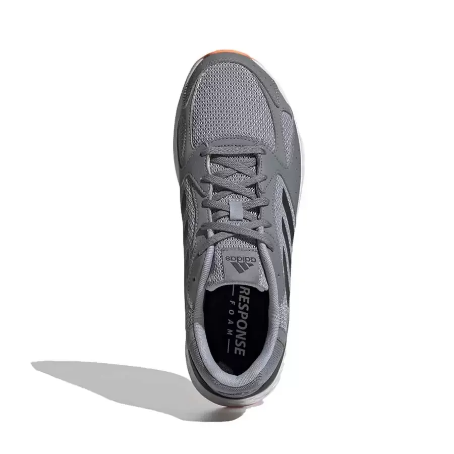 Imagen 2 de 6 de Zapatillas adidas Response Run-GRIS/NEGRO/NARANJA