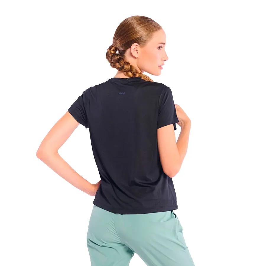 Imagen 3 de 6 de Remera Saucony Stopwatch-NEGRO
