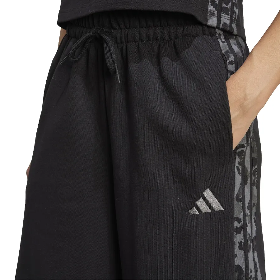 Imagen 3 de 5 de Pantalón adidas Animal Print 3 Stripes-NEGRO