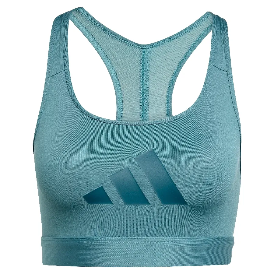 Imagen 1 de 5 de Top adidas Powerreact Big Logo-VERDE