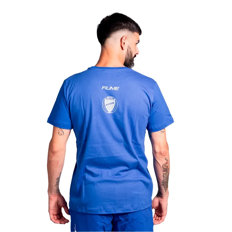 Imagen 1 de 3 de Remera Fiume Sport Tomba 24-AZUL/BLANCO