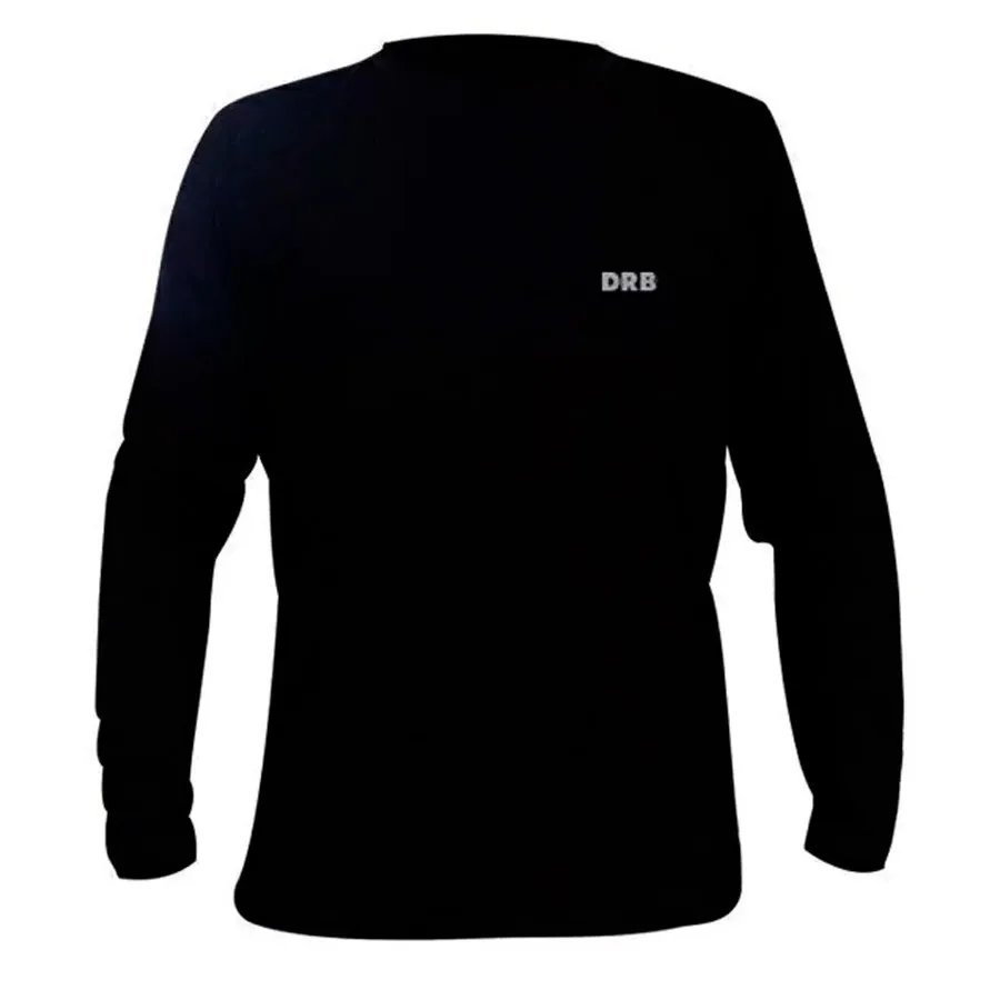 Imagen 2 de 3 de Remera DRB Termica-NEGRO