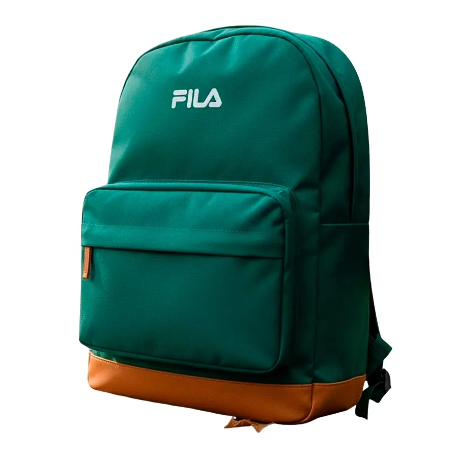 Imagen 1 de 3 de Mochila Fila Retro Letter-VERDE/CAMEL