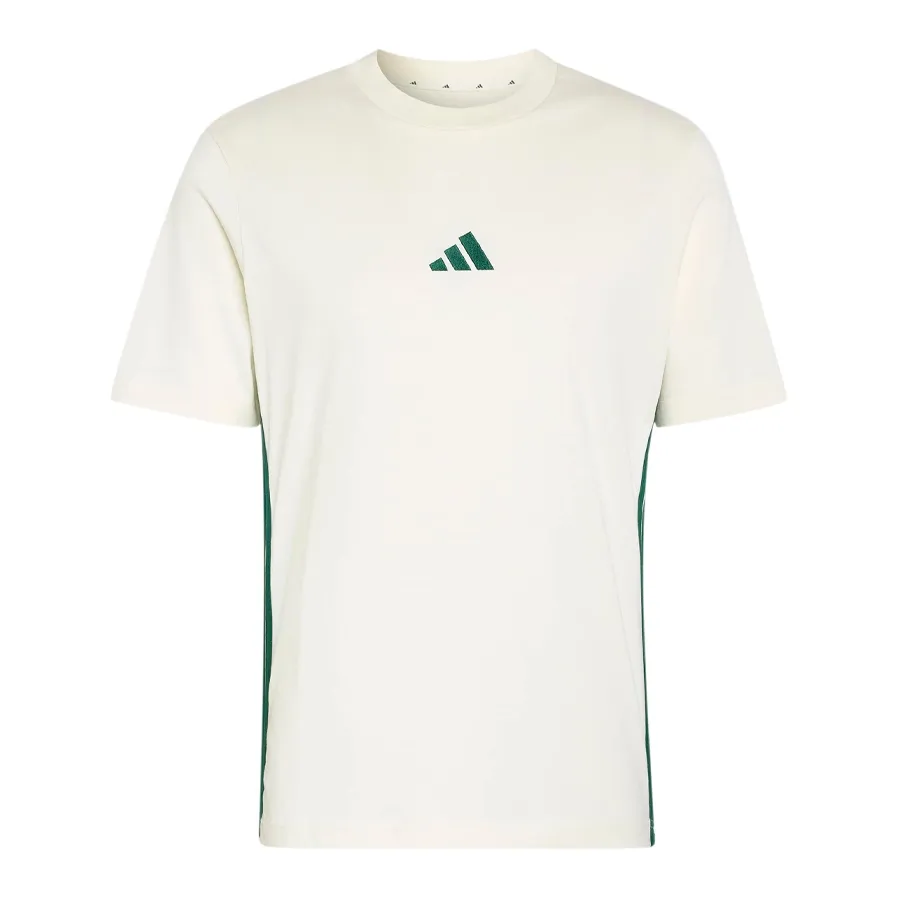 Imagen 2 de 5 de Remera adidas Essentials 3 Tiras-CRUDO/VERDE