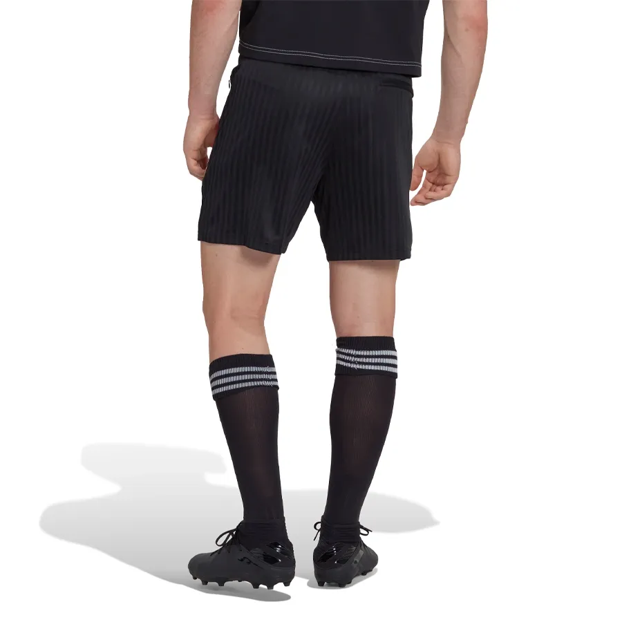 Imagen 1 de 5 de Shorts adidas Icon Alemania-NEGRO/BLANCO