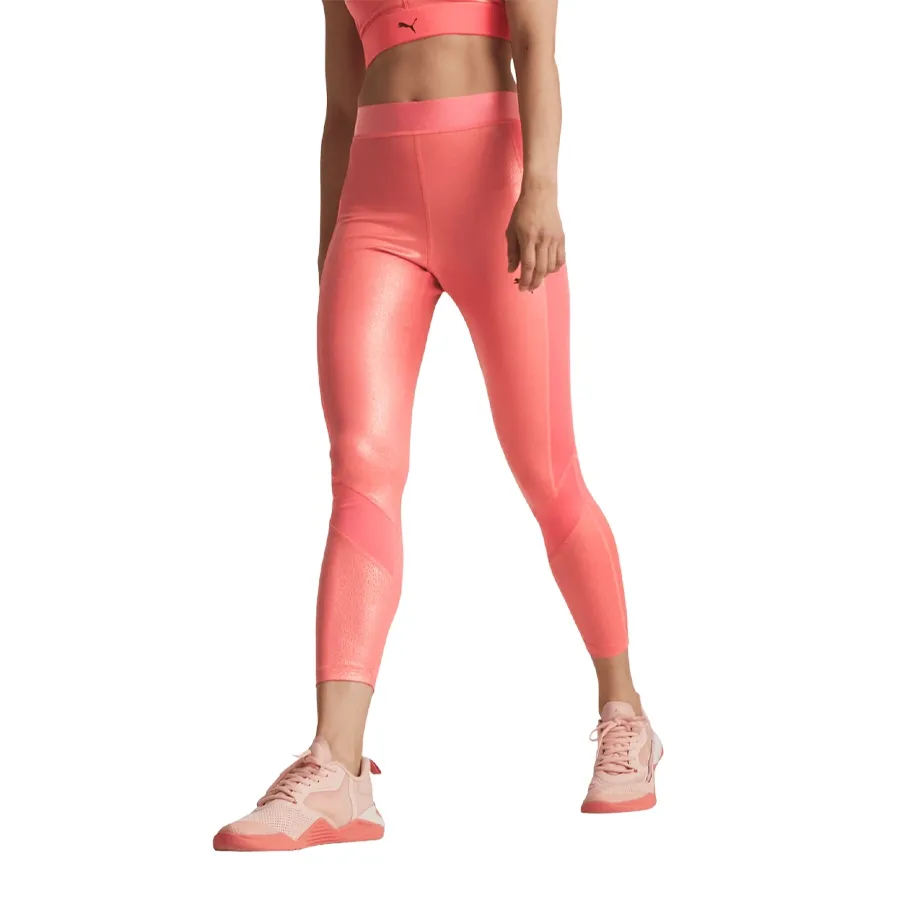 Imagen 0 de 5 de Calza Puma Elektro High Waist 7/8-BLANCO/BORDO