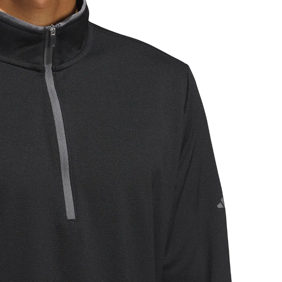 Imagen 3 de 5 de Buzo adidas Core ltwt 1/4-NEGRO