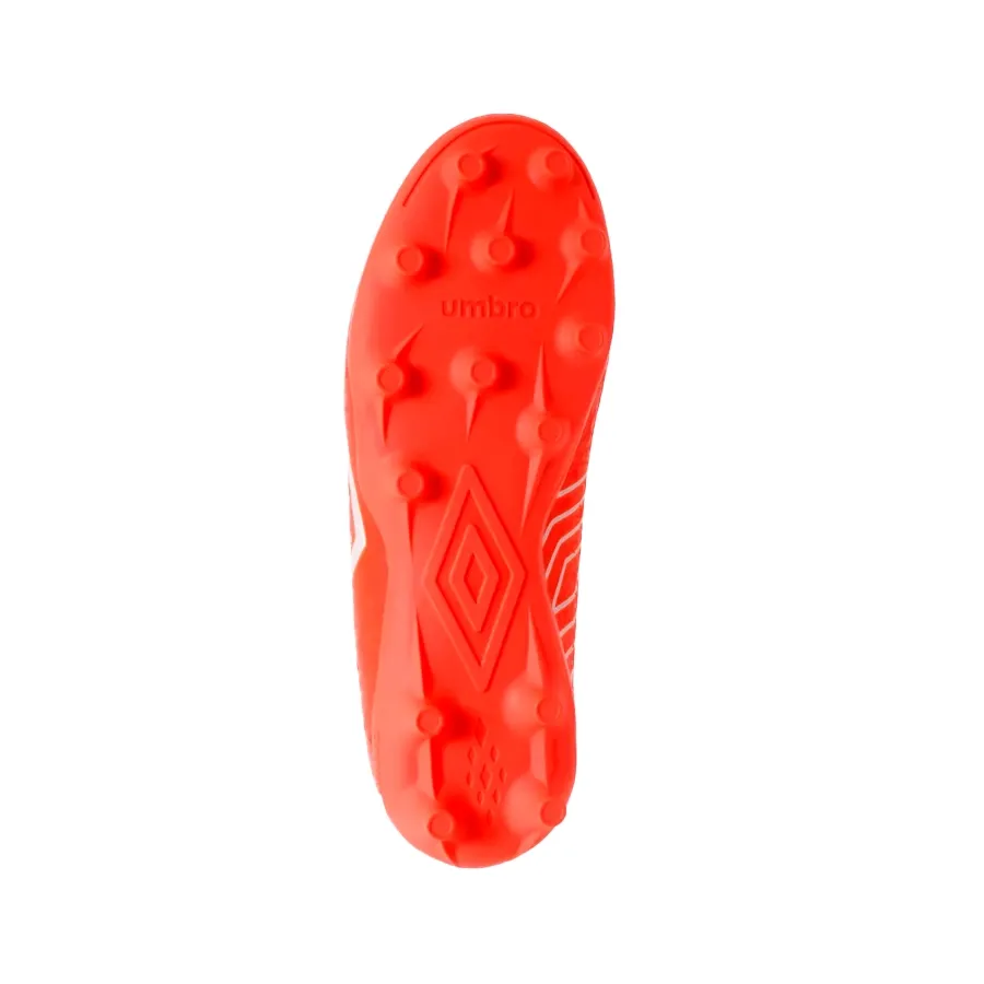 Imagen 3 de 6 de Botines Umbro Adamant Jr-CORAL FLUOR/BLANCO