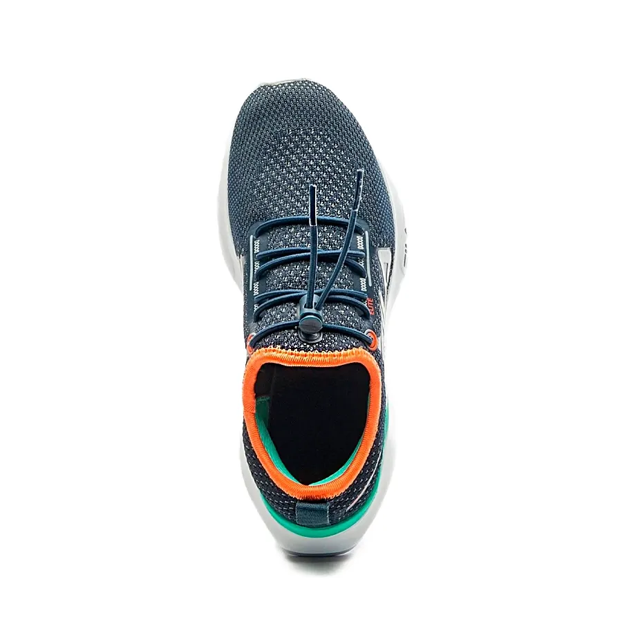 Imagen 3 de 5 de Zapatillas Fila Elite Kids-MARINO/NARANJA/VERDE AGUA