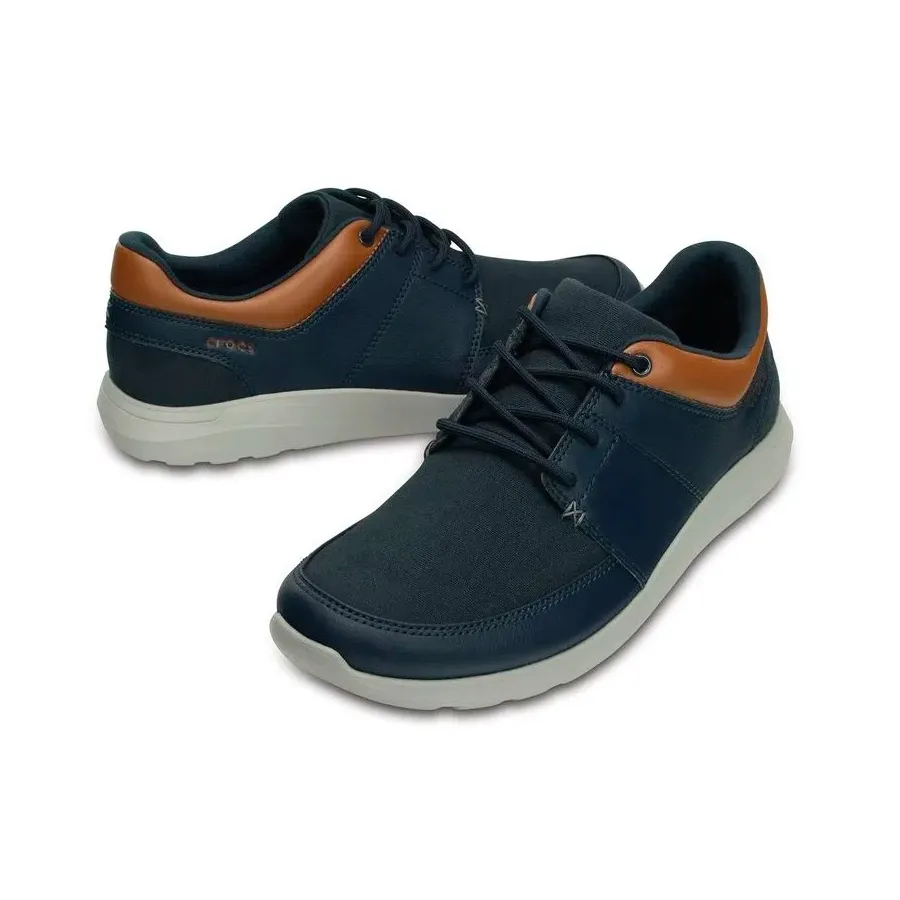 Imagen 1 de 4 de Zapatillas Crocs Kinsale Lace Up-MARINO/SUELA