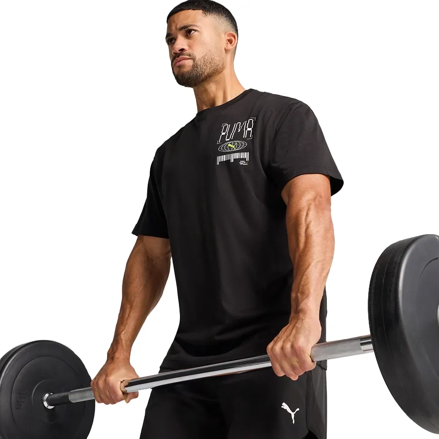 Imagen 1 de 4 de Remera Puma Graphics Illustrative Relaxed-NEGRO