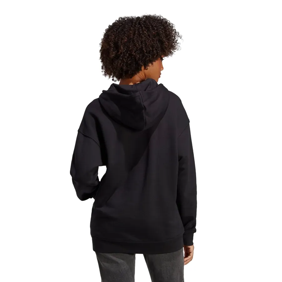 Imagen 1 de 5 de Buzo adidas originals Trf Hoodie-NEGRO/BLANCO