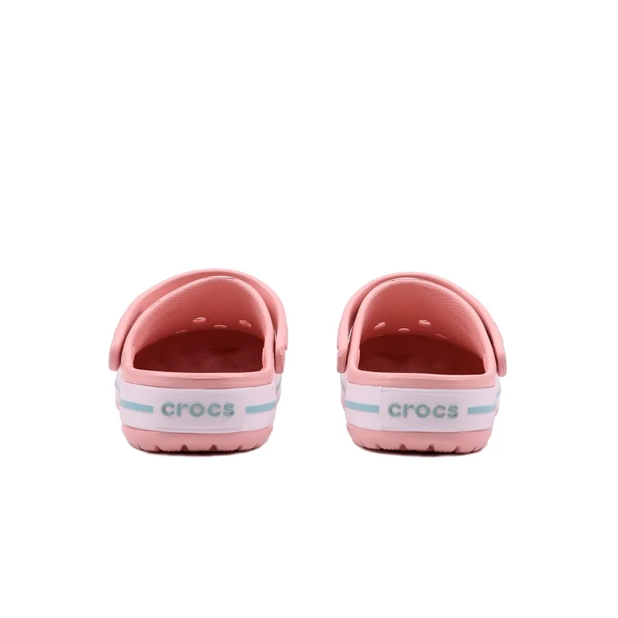 Imagen 2 de 7 de Ojotas Crocs Crocband-ROSA/BLANCO/VERDE AGUA
