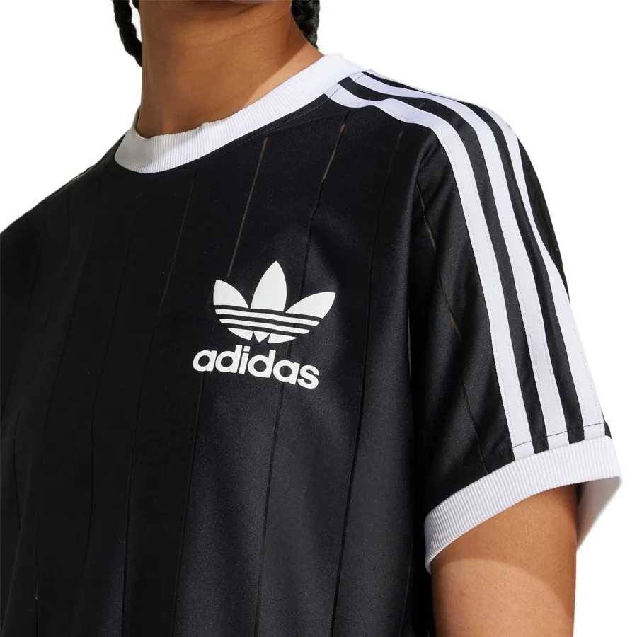 Imagen 2 de 5 de Remera adidas originals Adicolor 3 Tiras Pintadas-NEGRO/BLANCO