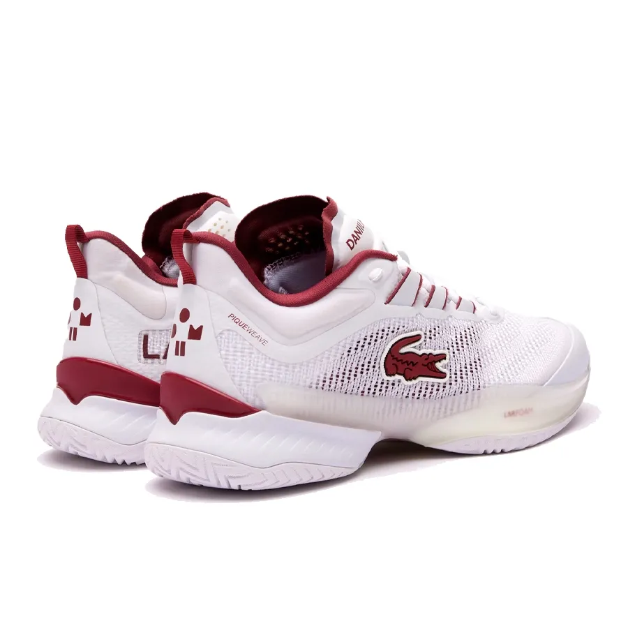 Imagen 2 de 6 de Zapatillas Lacoste Ag Lt23 Ultra Mc-BLANCO/BORDO