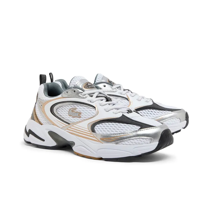 Imagen 1 de 7 de Zapatillas Lacoste Storm 96 2K-BLANCO/NEGRO/DORADO