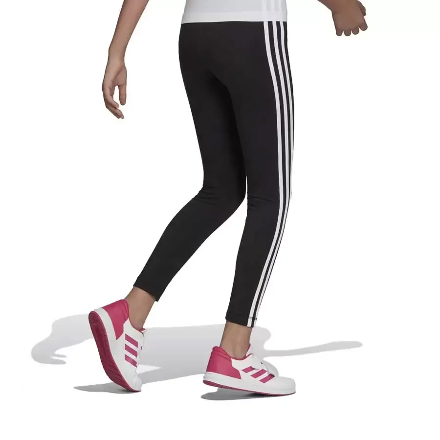 Imagen 1 de 4 de Calza adidas Essentials 3 Stripes-NEGRO/BLANCO