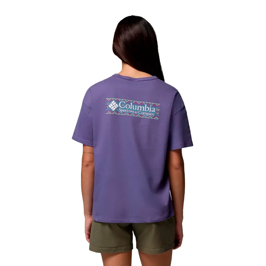 Imagen 2 de 5 de Remera Columbia Heavyweight Graphic Tee-VIOLETA