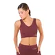 top-saucony-elevate-hot-bra-CHOCOLATE