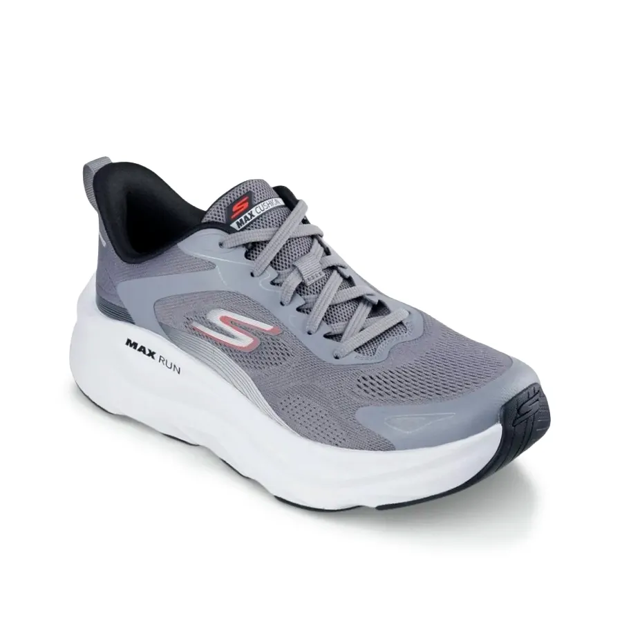 Imagen 1 de 5 de Zapatillas Skechers Max Run-GRIS/NEGRO