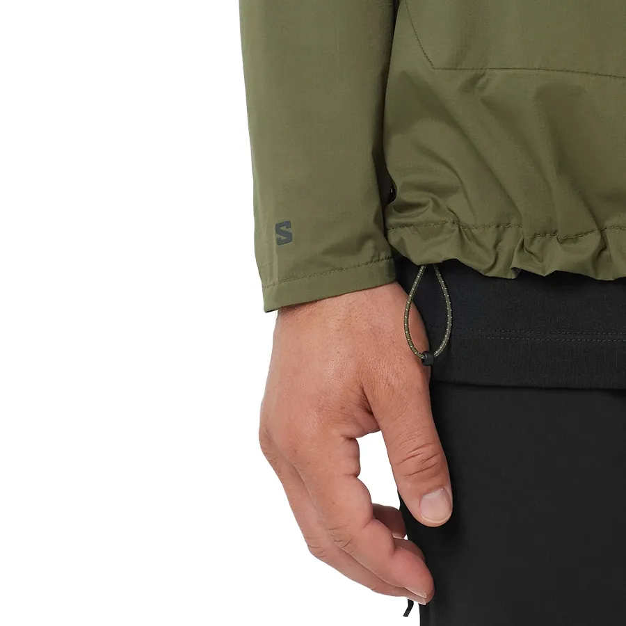 Imagen 5 de 8 de Campera Salomon Outwind-VERDE