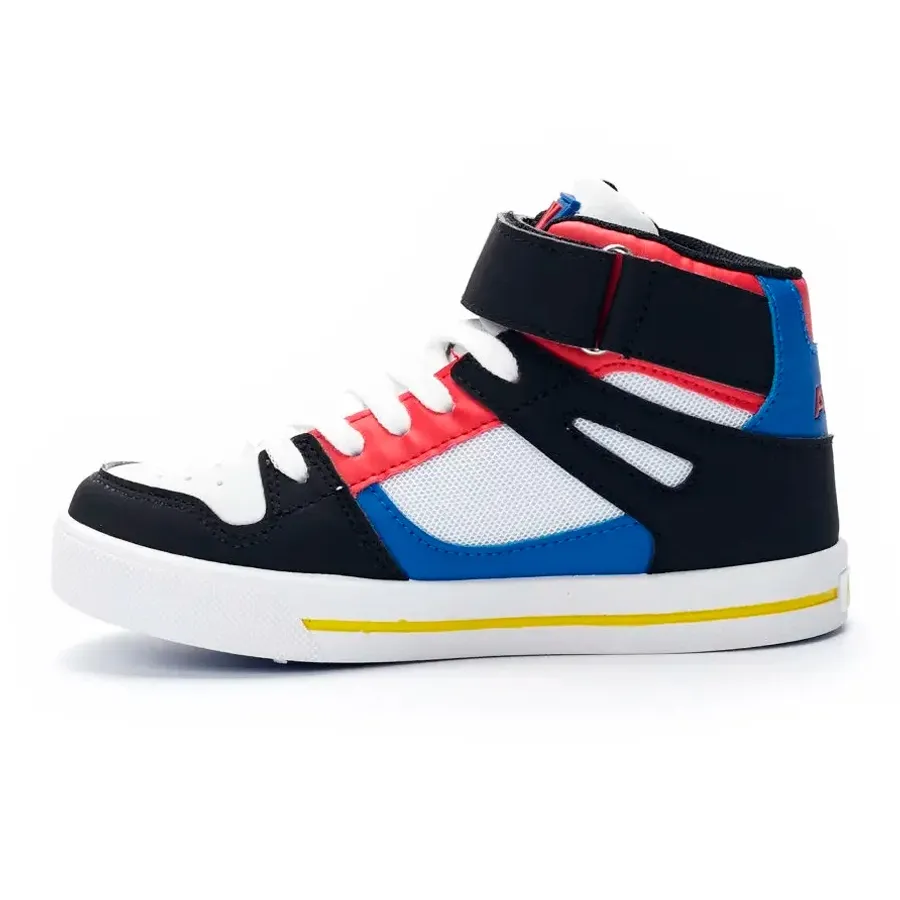 Imagen 2 de 4 de Zapatillas Atomik Spin-NEGRO/BLANCO/AZUL