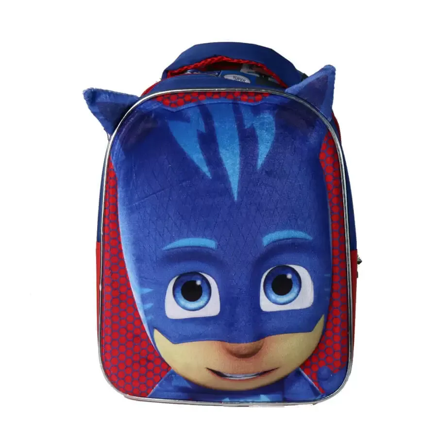 Imagen 1 de 3 de Mochila Footy Heroes En Pijama 3 D 12 Lts-AZUL