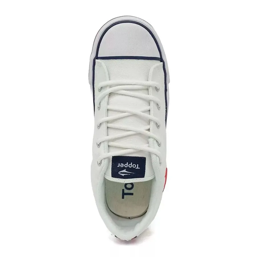 Imagen 4 de 6 de Zapatillas Topper Nova Low-BLANCO
