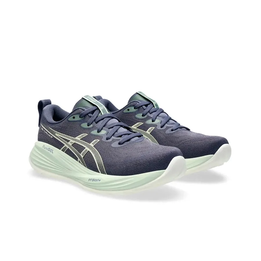 Imagen 1 de 5 de Zapatillas Asics Gel Cumulus 27-MARINO/VERDE AGUA