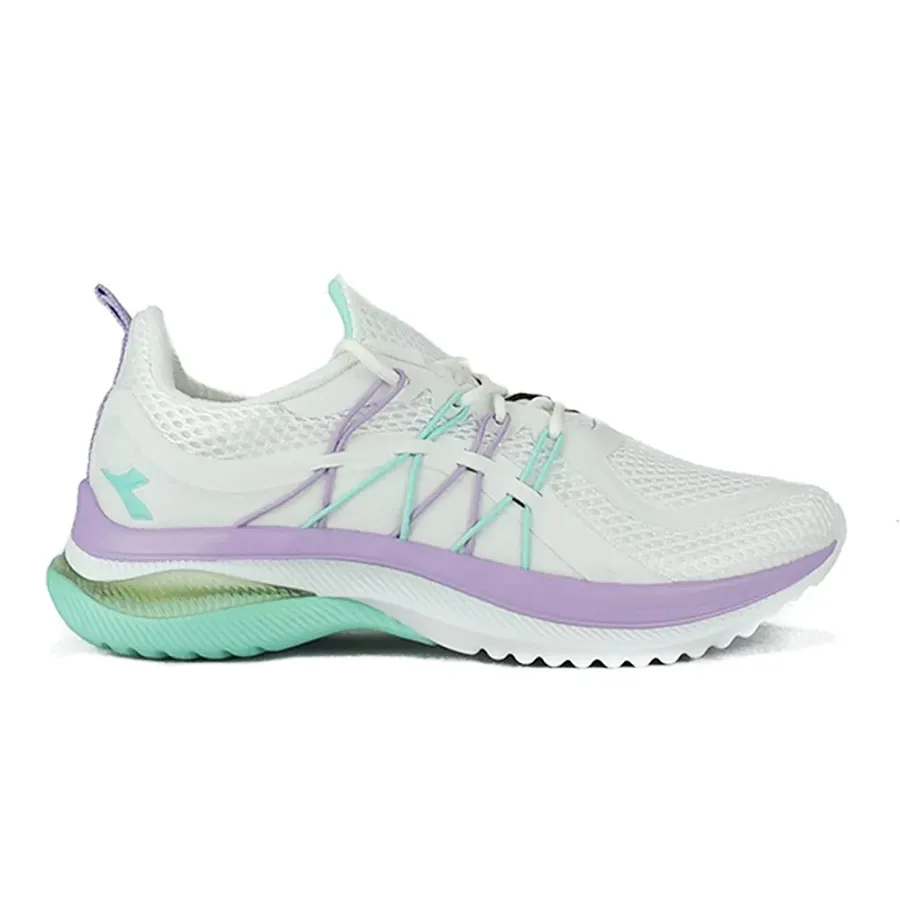 Imagen 0 de 4 de Zapatillas Diadora Fano-BLANCO/VERDE/VIOLETA