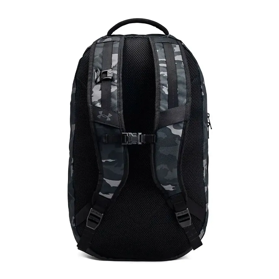 Imagen 1 de 2 de Mochila Under Armour Hustle 6.0 Pro-NEGRO/GRIS/CAMUFLADO