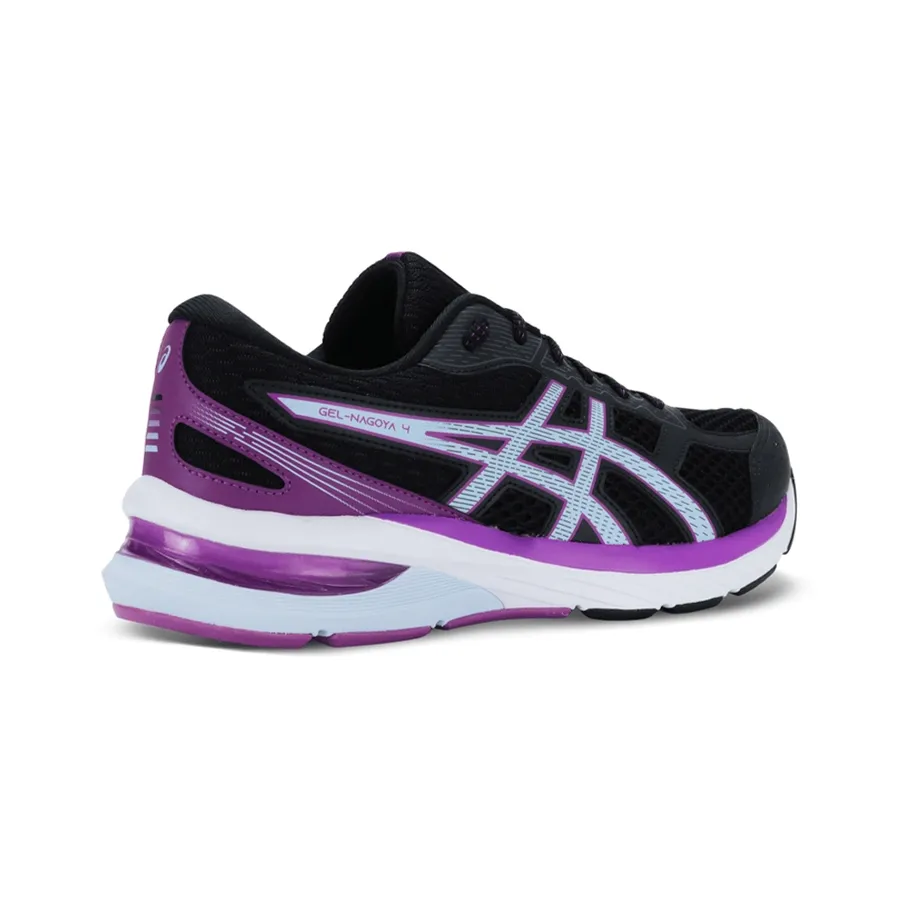 Imagen 2 de 4 de Zapatillas Asics Gel Nagoya 4-NEGRO/VIOLETA/CELESTE